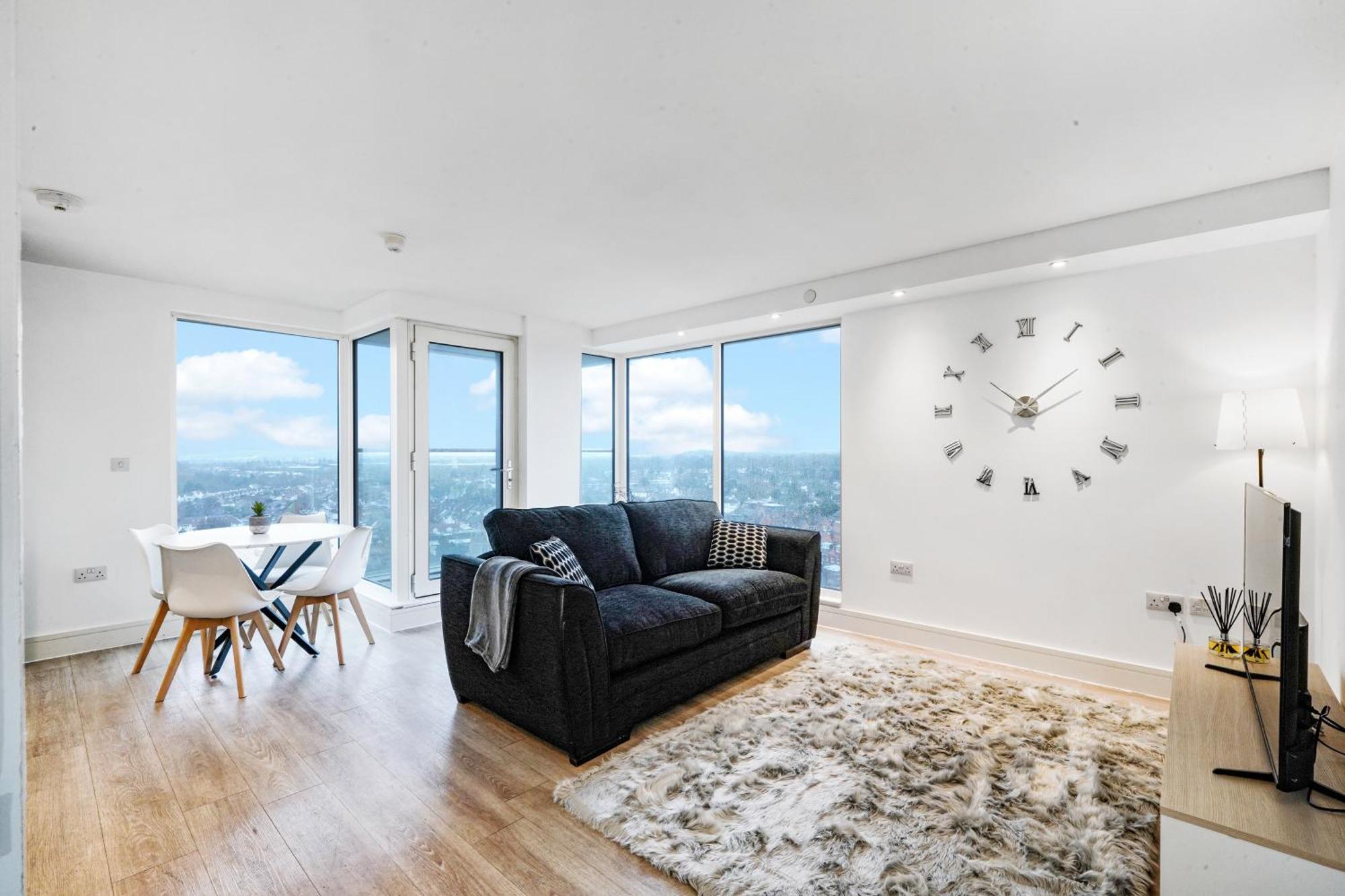 Luxury Apartment With Stunning Views On 10Th Floor エッジウェア エクステリア 写真