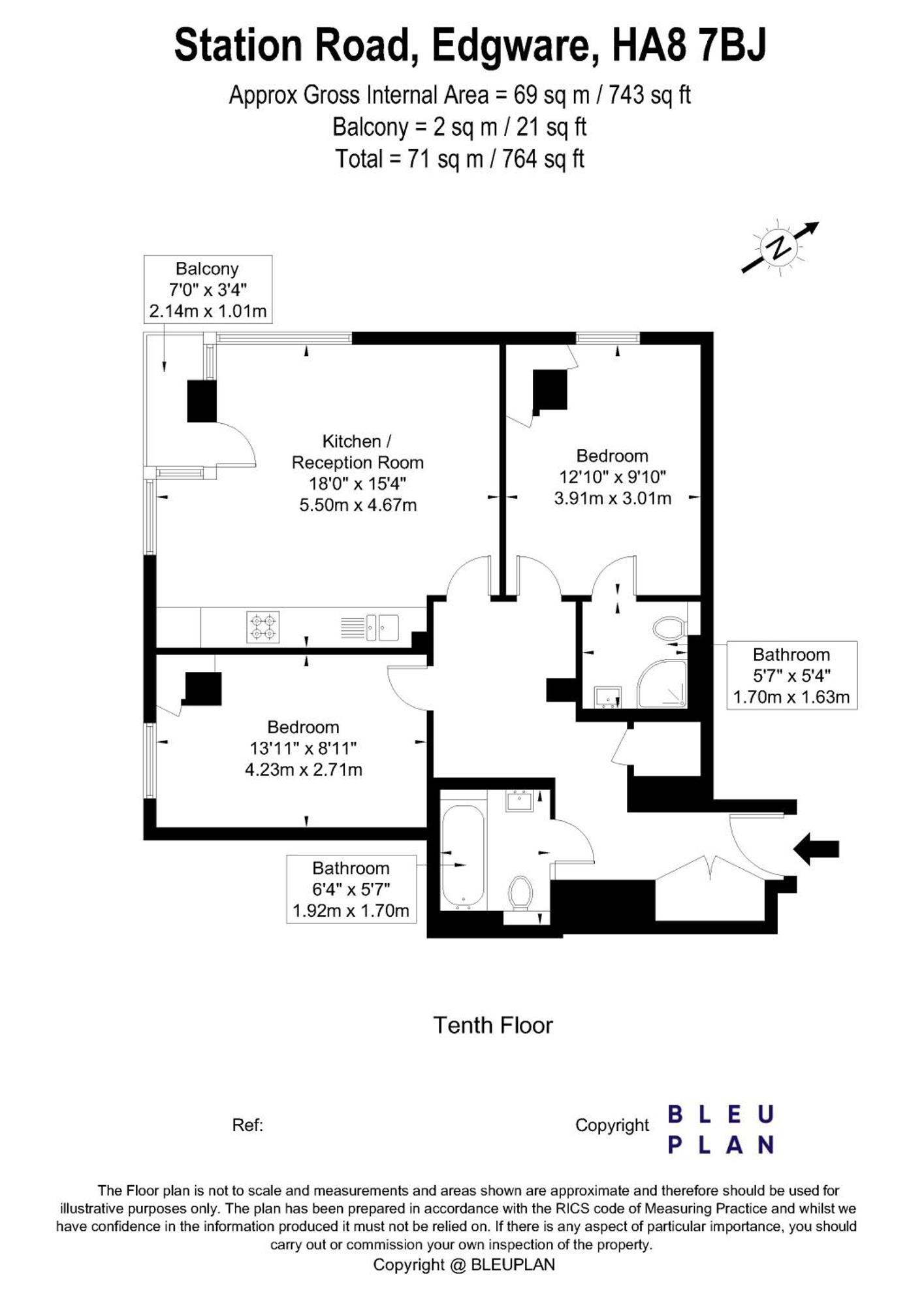 Luxury Apartment With Stunning Views On 10Th Floor エッジウェア エクステリア 写真